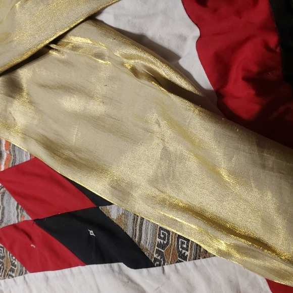 The Work Connection Gold Blouse - Picture 2 of 7